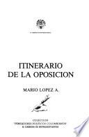 Itinerario de la oposición