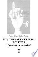 Izquierdas y cultura política