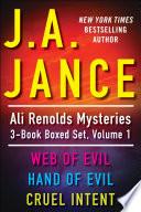 J.A. Jance's Ali Reynolds Mysteries 3-Book Boxed Set, Volume 1
