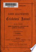 James Lillywhite's Cricketers' annual, ed. by C.W. Alcock