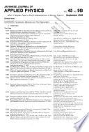 Japanese Journal of Applied Physics