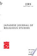 Japanese Journal of Religious Studies