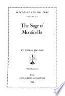 Jefferson and His Time: The sage of Monticello