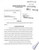 John M. Fife and Clarion Management: Securities and Exchange Commission Litigation Complaint