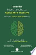 Jornadas internacionales sobre agricultura intensiva 2013