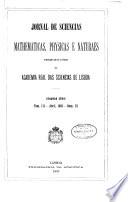 Jornal de sciencias mathematicas, physicas, e naturaes