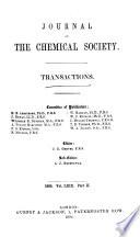 Journal - Chemical Society, London
