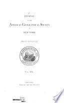 Journal of the American Geographical Society of New York