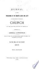 Journal of the Proceedings of the Bishops, Clergy and Laity of the Protestant Episcopal Church in the United States of America