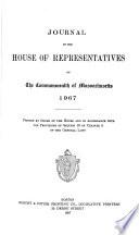 Journals of the House of Representatives of Massachusetts