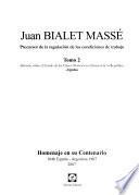 Juan Bialet Massé: Informe sobre el estado de las classes obreras en el interior de la Républica