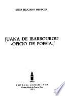 Juana de Ibarbourou, oficio de poesía