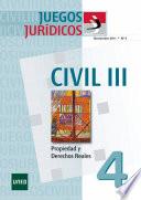 Juegos jurídicos. Derecho civil III