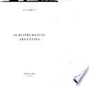 Jurisprudencia argentina