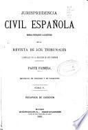 Jurisprudencia civil española