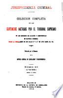 Jurisprudencia criminal
