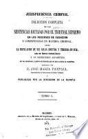 Jurisprudencia criminal