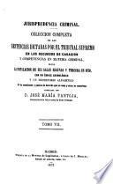 Jurisprudencia criminal