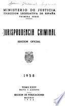 Jurisprudencia criminal