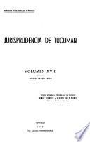 Jurisprudencia de Tucumán ...
