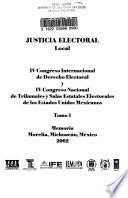 Justicia electoral local