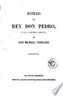 Justicias del Rey Don Pedro