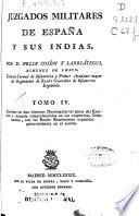 Juzgados militares de España y sus Indias