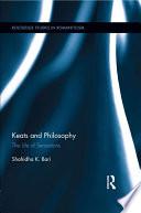 Keats and Philosophy