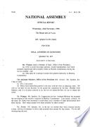 Kenya National Assembly Official Record (Hansard)
