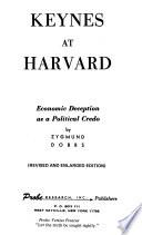 Keynes at Harvard