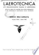 L'aerotecnica giornale ed atti dell'Associazione italiana di aerotecnica