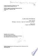 L'art et les révolutions: Table ronde: technique, structure et style de l'architecture gothique. Corpus vitrearum