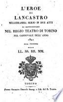 L' eroe d'Lancastro