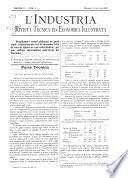 L'industria rivista tecnica ed economica illustrata