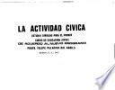 La actividad cívica