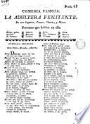 La Adultera penitente