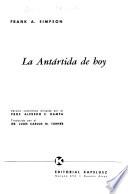 La Antártida de hoy