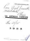 La antigua canción