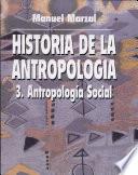 La antropología social