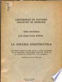 La apraxia constructiva