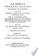 La Biblia vulgata Latina traducia en espanõl