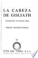 La cabeza de Goliath