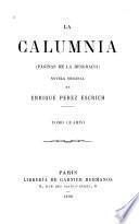 La calumnia (páginas de la desgracia)