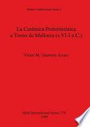 La cerámica protohistórica a torno de Mallorca (s. VI-I a.C.)