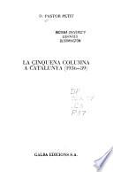 La cinquena columna a Catalunya (1936-39)