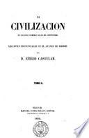 La civilización en los cinco primeros siglos del cristianismo, lecciones