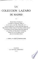 La coleccion Lazaro de Madrid