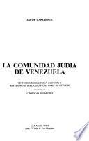 La comunidad judía de Venezuela