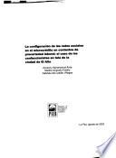 La configuración de las redes sociales en el microcrédito en contextos de precariedad laboral
