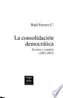 La consolidación democrática